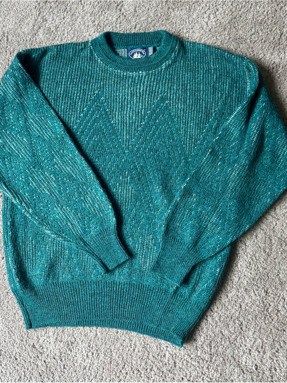 Vintage Alpaca Blend Crewneck Sweater - Size M
